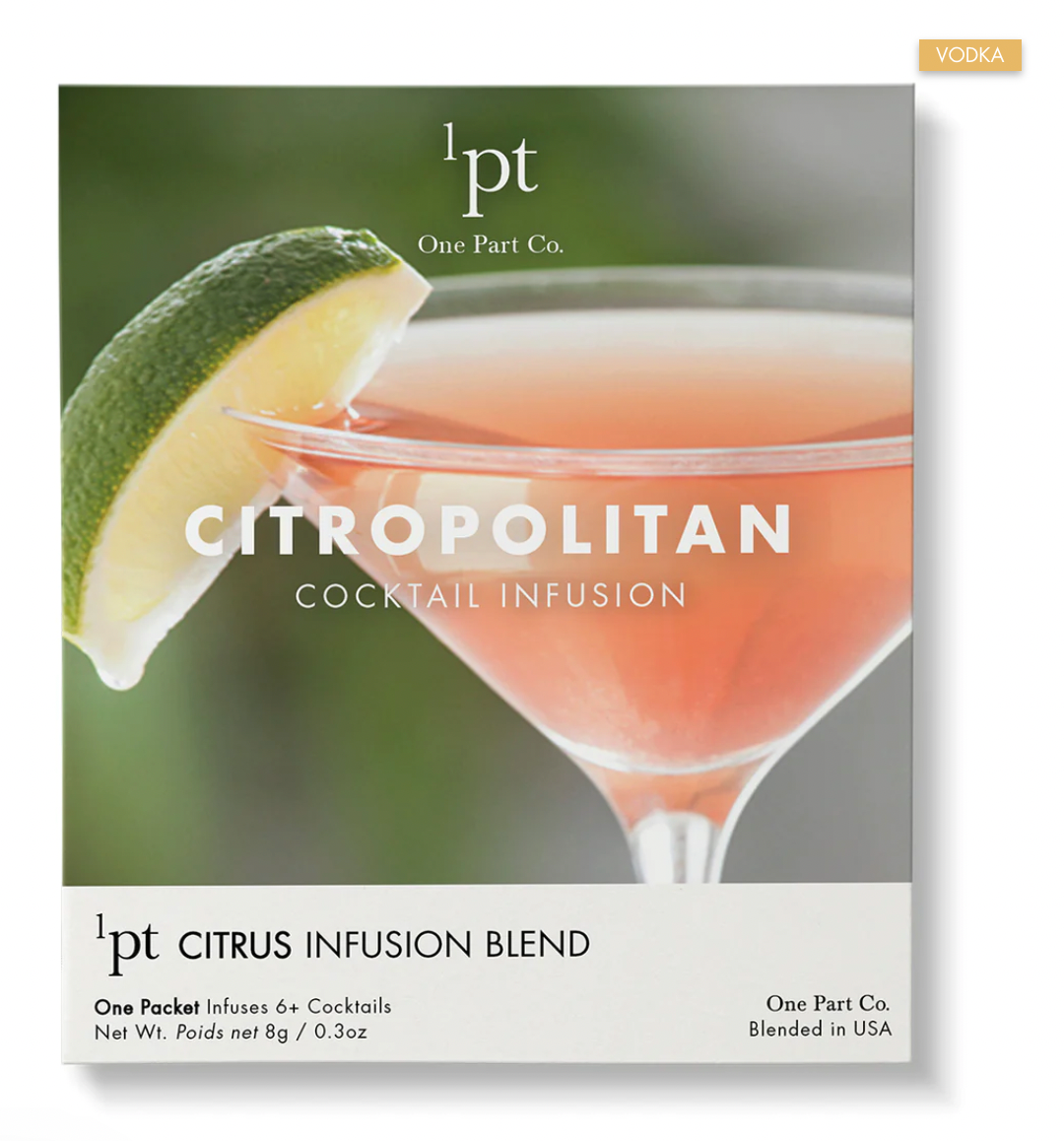 1pt One Part Co. Citropolitan Cocktail/Mocktail Infusion