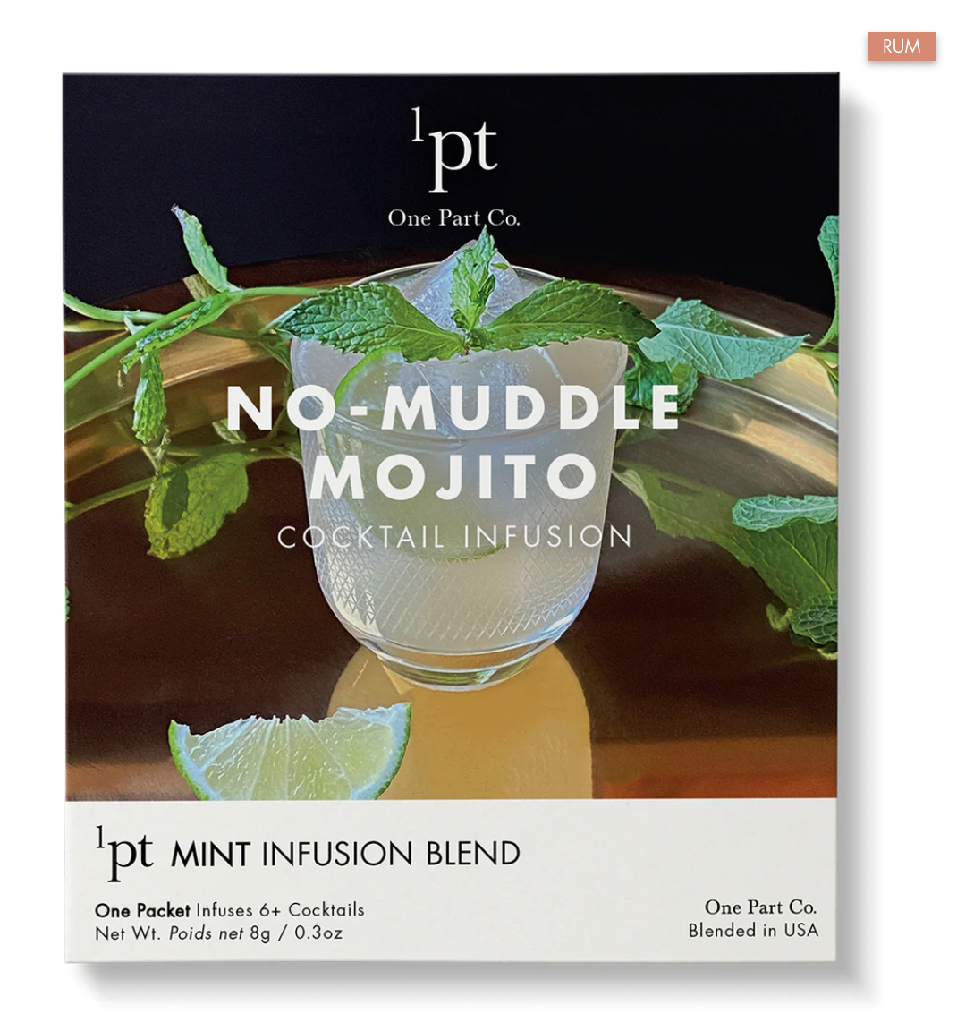 1pt One Part Co. No-Muddle Mojito Cocktail/Mocktail Infusion