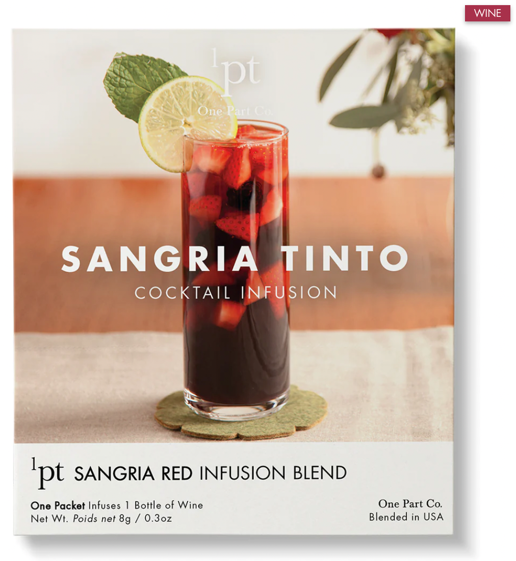 1pt One Part Co. Sangria Tinto Cocktail/Mocktail Infusion