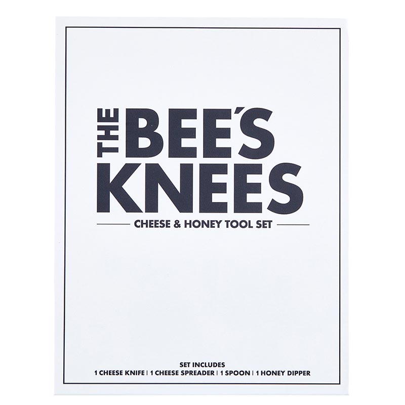 The Bee's Knees Cheese & Honey 4pc Tool Book Gift Box Set