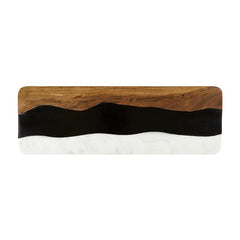 Marble & Wood Serving Board - Large