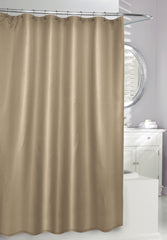 Waffle Fabric Shower Curtain Golden Taupe 70"x72"