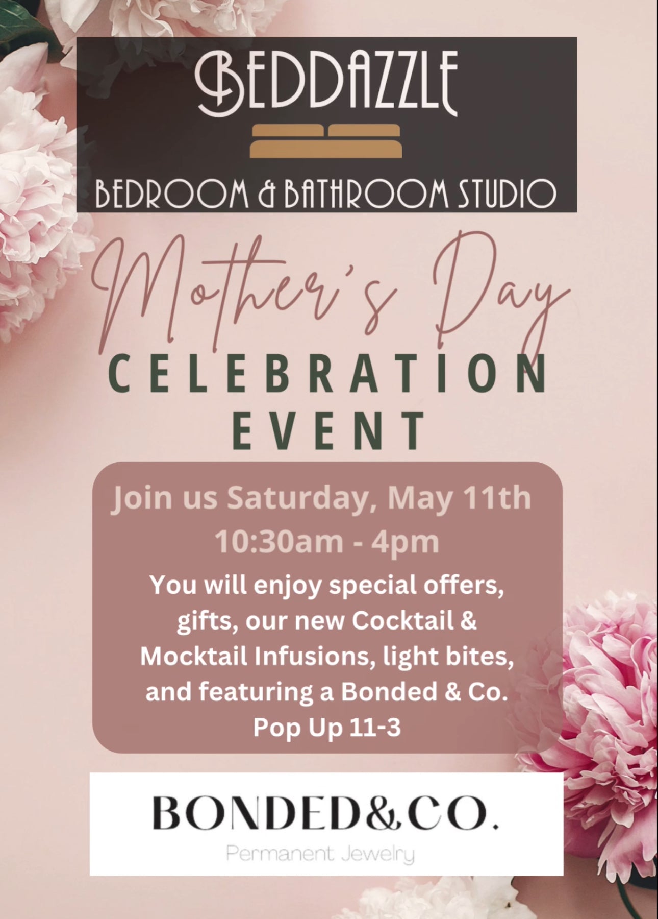 Our Mother's Day Celebration Open House Event