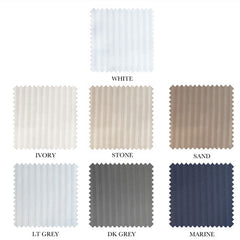 Renaissance Collection: Stripe Duvet Cover & Shams