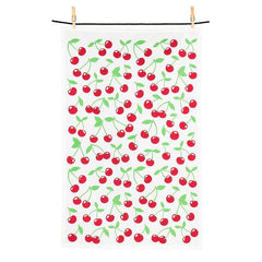 Cherries Dishcloth & Kitchen Towel Set