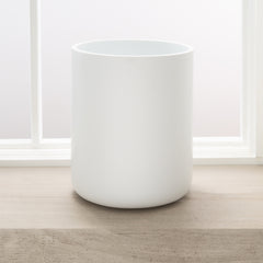 Sophia Resin Waste Basket White