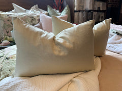 Bay Beige Boudoir Cushion 12"x18"