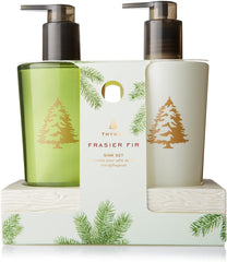 Thymes Frasier Fir Sink Set with Ceramic Caddy