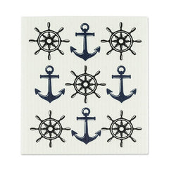 The Amazing Swedish Dishcloth Anchor & Ship Wheel