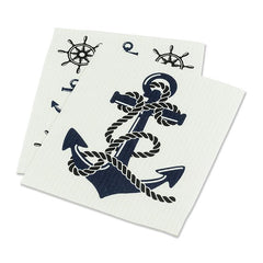 The Amazing Swedish Dishcloth Anchor & Ship Wheel