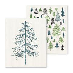 The Amazing Swedish Dishcloth Allover Trees