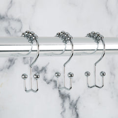 ANNEX DOUBLE ROLLER RING CHROME