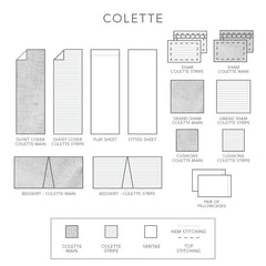 Colette Stripe Duvet Cover and Shams