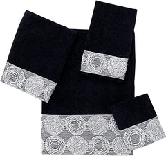 Galaxy Finger Tip Towel Black