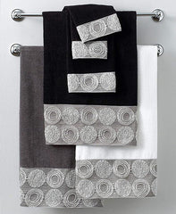 Galaxy Finger Tip Towel Black
