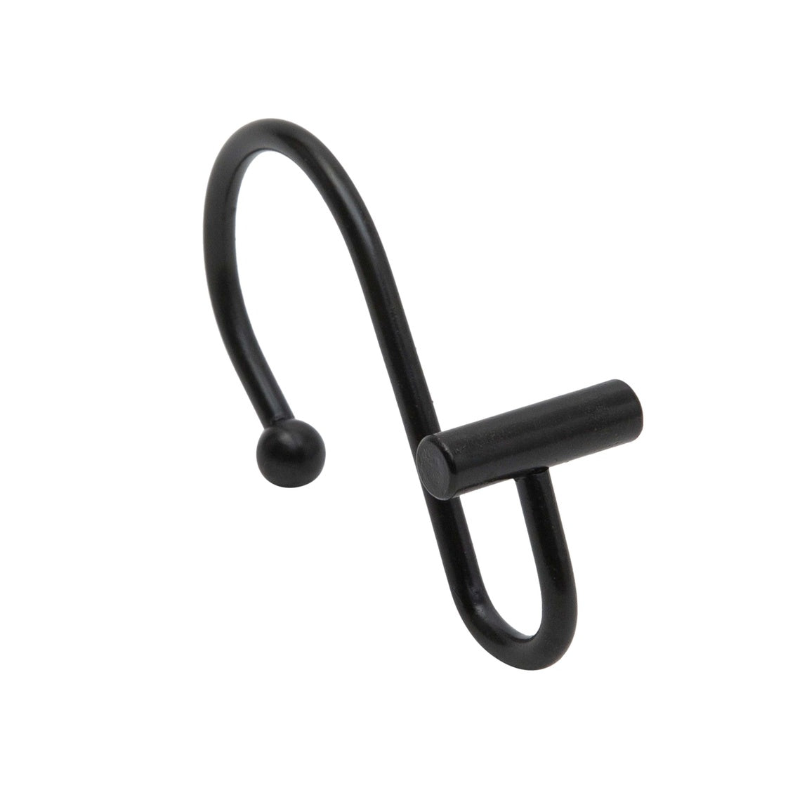 HALDEN SHOWER CURTAIN HOOK BLACK
