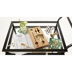 Havana Good Time! Gold Barware Gift Book Box Set