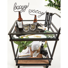 Havana Good Time! Gold Barware Gift Book Box Set