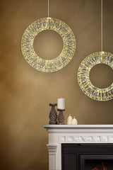 LED Micro LED Wreath 23"