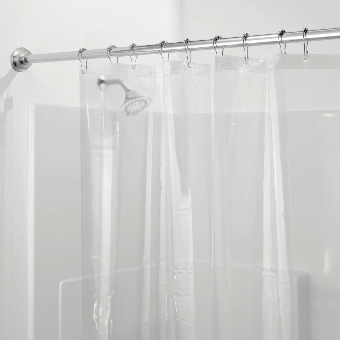 PEVA Crown Eco Friendly Transparent Shower Liner 10 Gauge