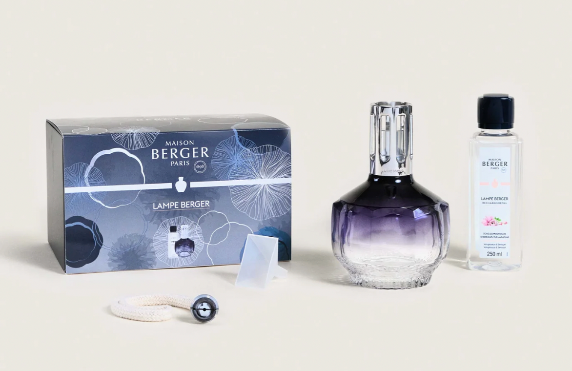 Maison Berger Molecule Night Sky Lampe Gift Set w/ Underneath The Magnolias