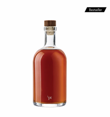 1 pt One Part Co. Bar Bottle Plus 750ml Bottle with Walnut Wood Stopper