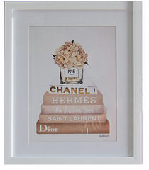 Champagne Chanel No. 5 Framed Print