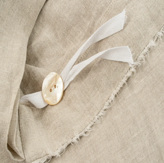 Lina Linen Duvet Cover & Shams Set Chambray