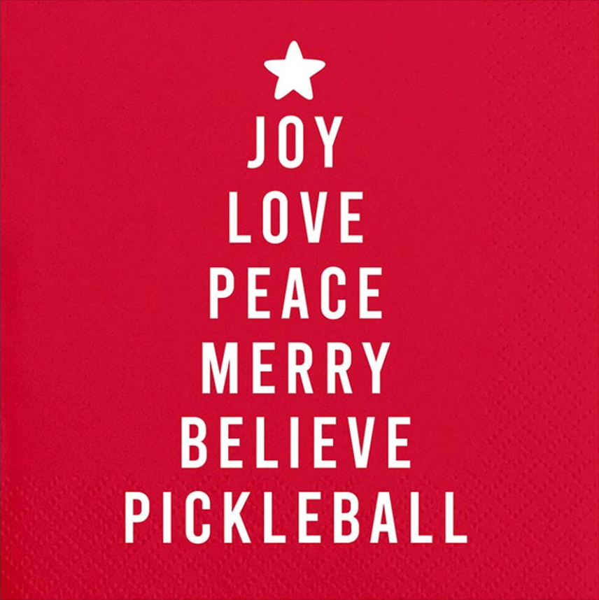 Holiday Merry Believe Cocktail Napkins