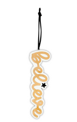 Believe Ceramic Keepsake Ornament