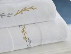 Abyss Habidecor Lauren Embroidered Luxury Hand Towel 17"x30"
