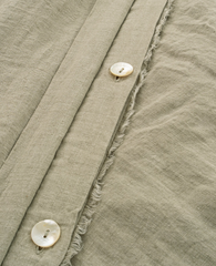 Lina Linen Duvet Cover Set Shade Sand
