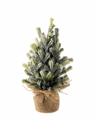 Faux Frosted Pine Tabletop Tree