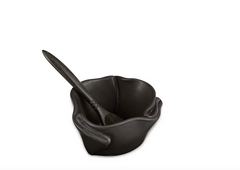 Tiny Pot with Tiny Rosewood Spoon