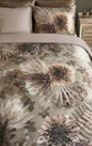 Protea Sand King Duvet Cover Set with Shams by Riviera Maison
