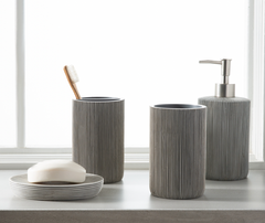 Suits Resin Cotton Jar