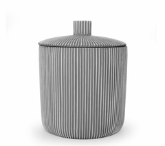 Suits Resin Cotton Jar