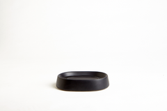 Crater Black Soap Dish