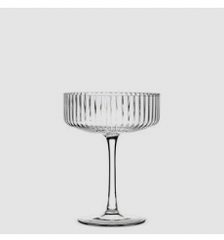 Court Coupe Tight Optic Cocktail Coupe