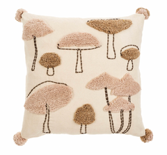 Toadstool Cushion 20"x20"