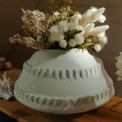 Calista Paper Mache Vase Large