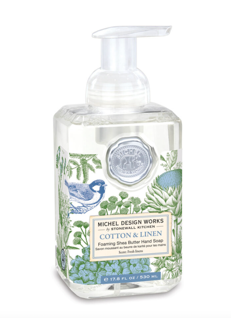 Michel Design Works Cotton & Linen Foaming Hand Soap