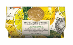 Michel Design Works Lemon Basil Large Bar Soap
