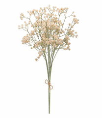 Baby's Breath Faux Stem Bouquet Cream 25"L