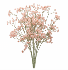 Baby's Breath 4 Stem Bouquet Pink 25"L
