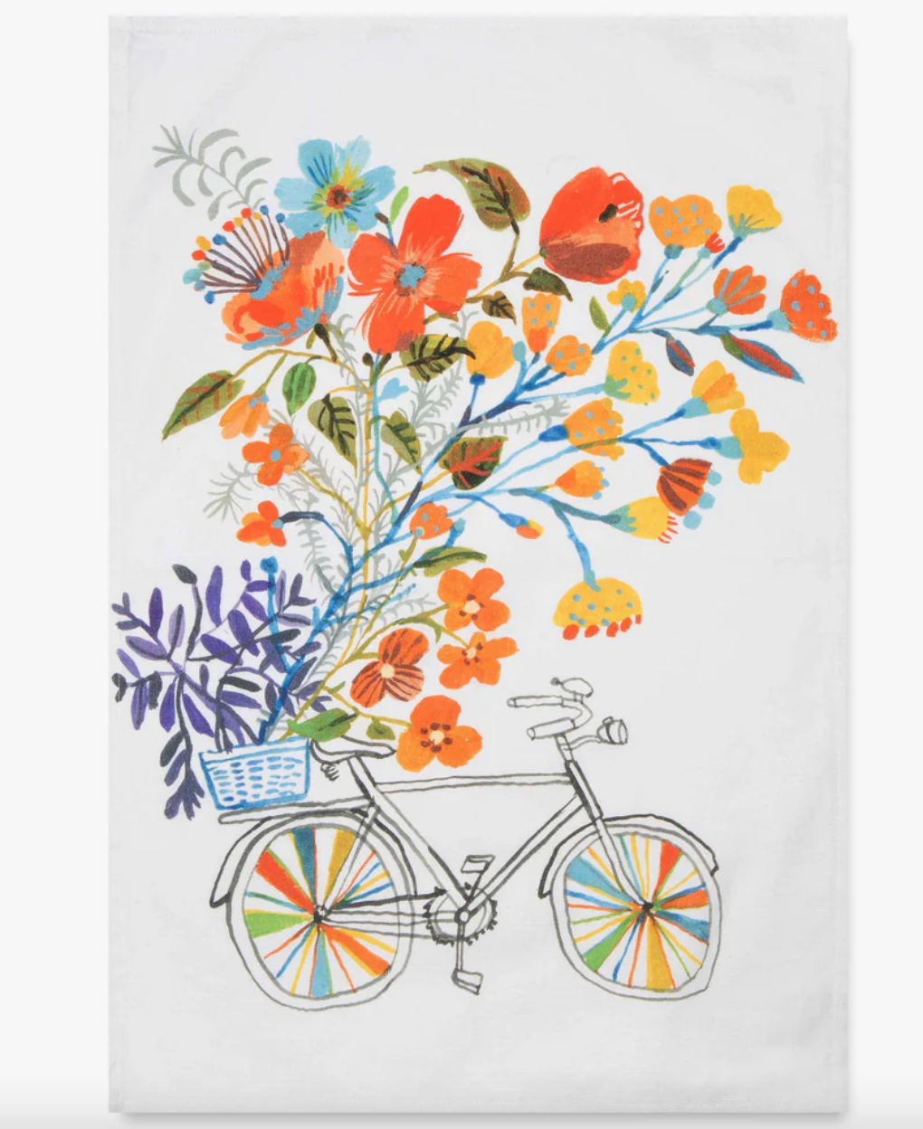 Bike Baskets Tea Towel