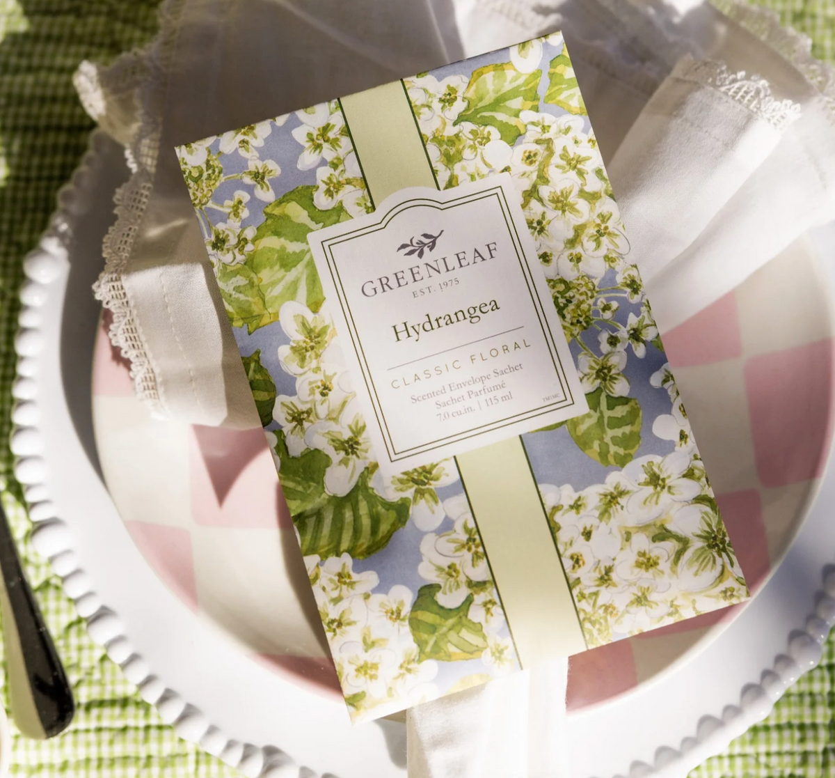 Greenleaf Hydrangea Large Sachet