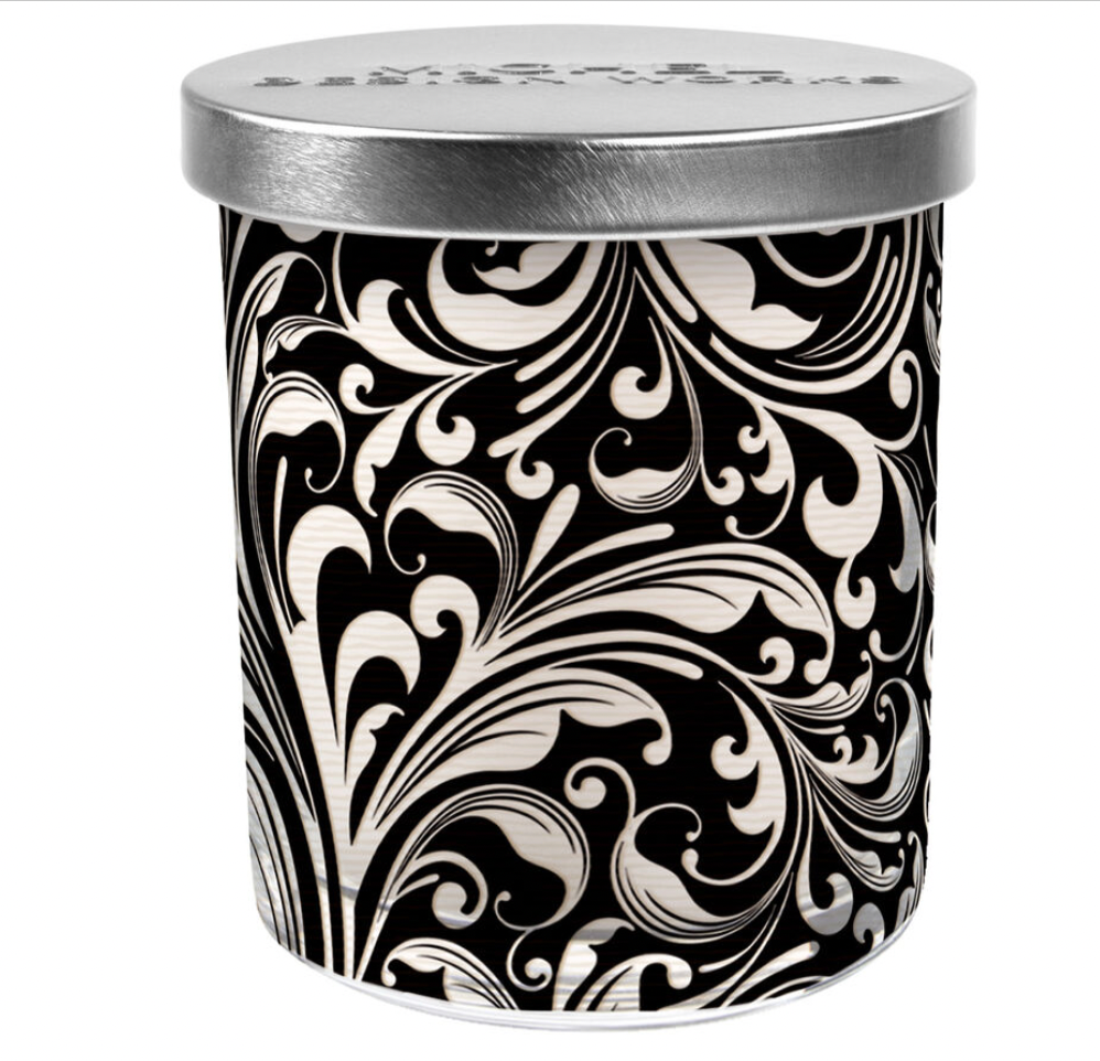 Michel Design Works Honey Almond Decorative Candle Glass