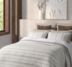 Chill Striped Collection 100% Cotton Bedding Collection