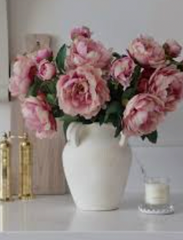 Peony Floral Stem Shade Blush